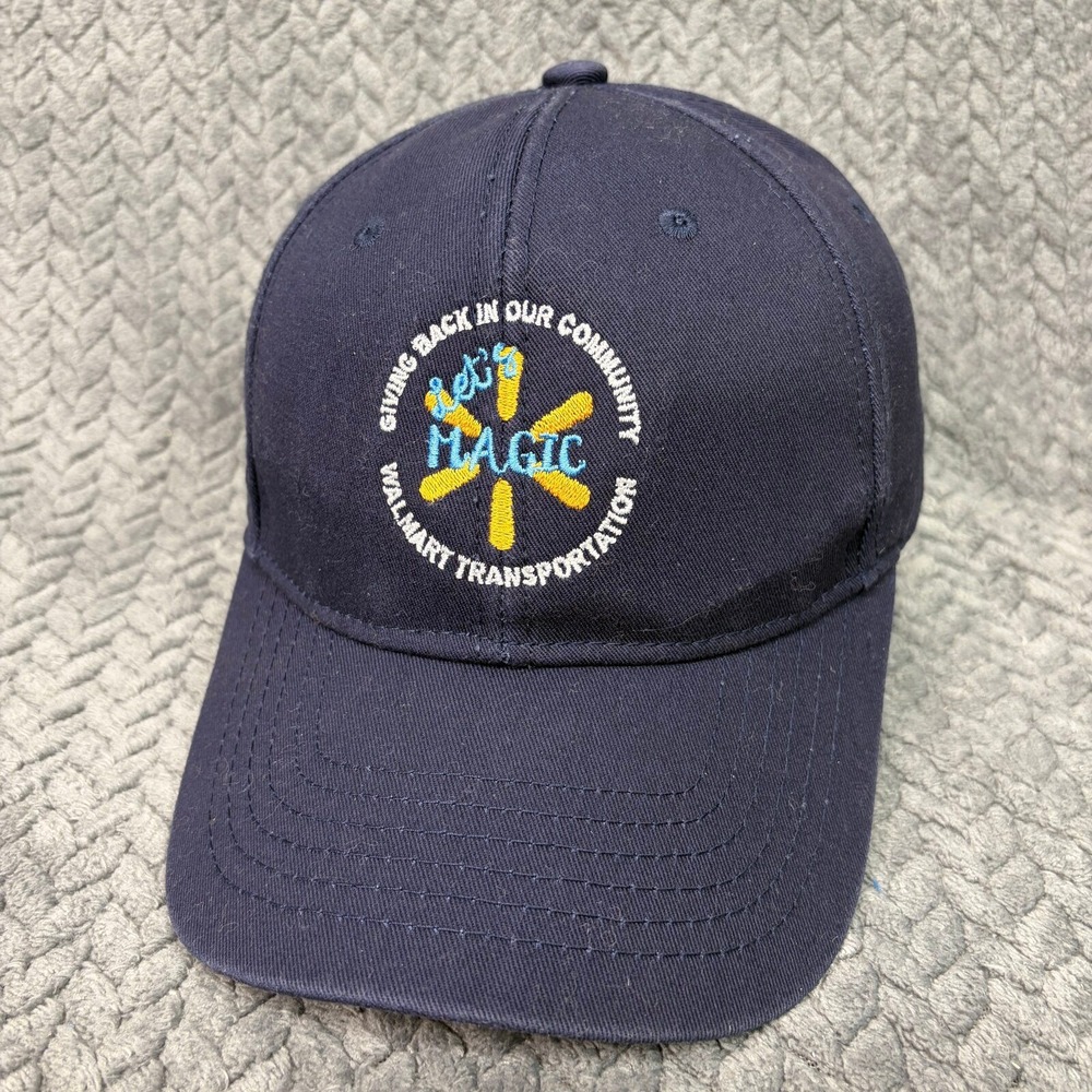 Cobra Walmart Transportation Hat Unisex OSFM Navy Blue It's Magic Cap
